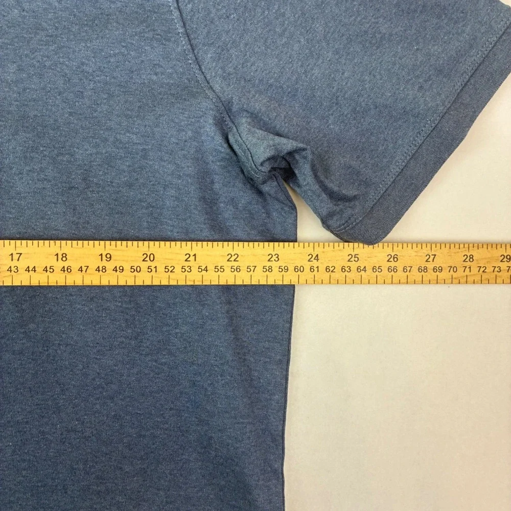 Banana Republic Polo Shirt Men XXL Tall Blue Luxe Touch Slim Fit NEW